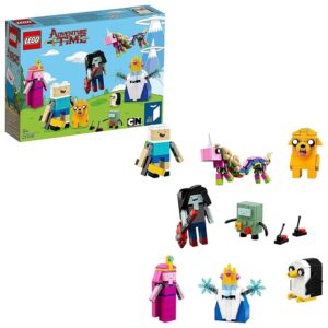LEGO Ideas Adventure Time Minifigures Set with Finn Jake Lady Gunter 21308 - Image 1