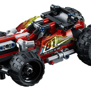 LEGO 42073 Technic BASH Racing Car Toy, Powerful pull- back motor, High Speed Action, 2 in 1 Advanced Building Set - Image 3