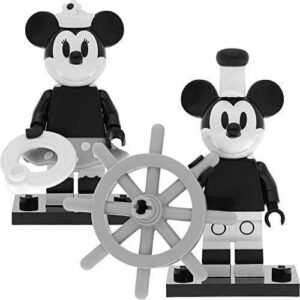 LEGO Disney Series 2 Minifigures Vintage Mickey and Minnie Mouse Minifigure 71024 - Image 1