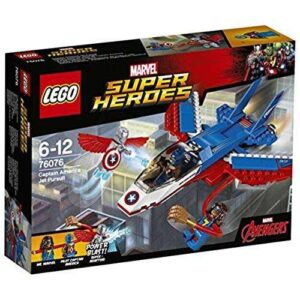 LEGO 76076 Marvel Super Heroes Captain America Jet Pursuit Superhero Toy - Image 1