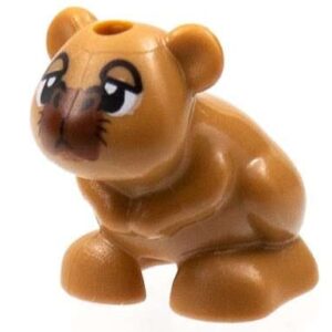 LEGO Animals Disney Medium Nougat Capybara Chispi Minifigure - Image 1