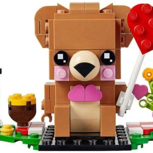 LEGO Brickheadz Valentines Bear Set 40379 - Image 3