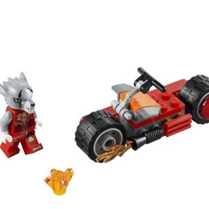 LEGO Chima WORRIZ' FIRE BIKE Polybag Set 30265 - Image 3