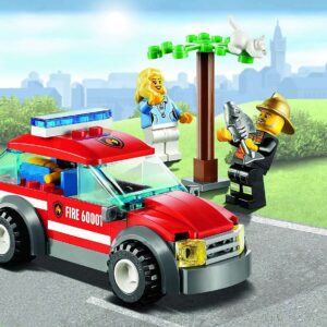 LEGO City Fire Chief Car Set 60001 (Damaged Box) - Image 3