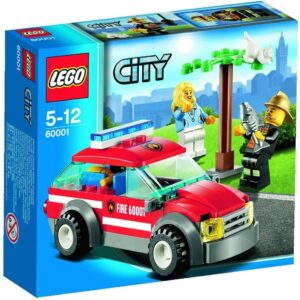 LEGO City Fire Chief Car Set 60001 (Damaged Box) - Image 1