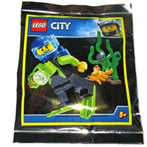 LEGO City Cool Diver Minifigure Foil Pack 951906 - Image 1