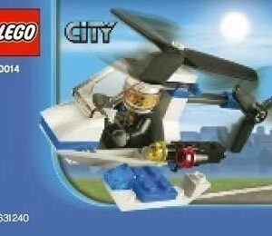 LEGO City Police Helicopter Polybag Set 30014 - Image 1