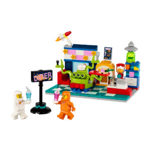 LEGO City Space Alien Space Diner Promotional Set 40687 - Image 2