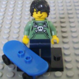 LEGO Minifigures Series 1 Skater Minifigure 8801 - Image 1
