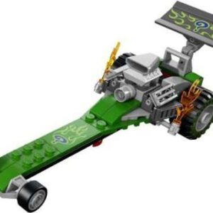 LEGO DC Comics Super Heroes LOOSE Vehicle Riddler's Dragster - Image 1