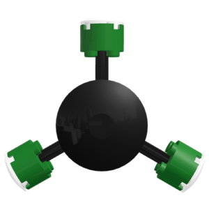 LEGO Fidget Spinner GREEN - Image 1