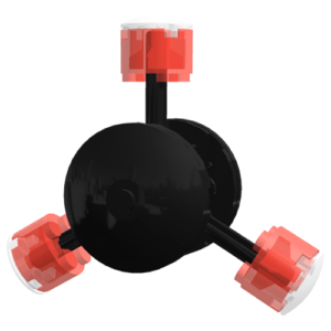 LEGO Fidget Spinner ORANGE - Image 2