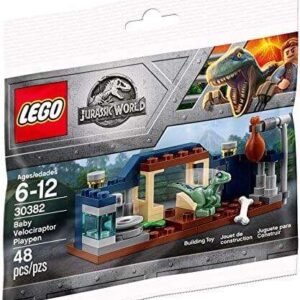LEGO Jurassic World Baby Velociraptor Playpen Polybag 30382 - Image 1