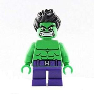 LEGO Marvel Super Heroes Mighty Micros Hulk Minifigure from 76066 - Image 1