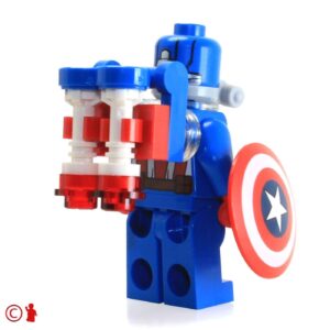 LEGO Marvel Super Heroes Space Captain America Minifigure from 76049 - Image 3