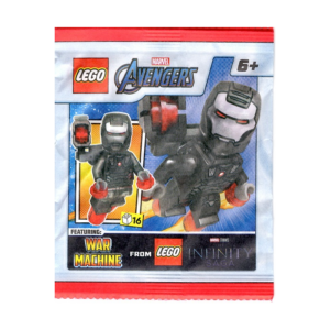 LEGO Marvel Super Heroes War Machine Minifigure Paper Foil Pack Set 242401 - Image 1