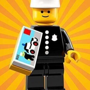 LEGO Series 18 CLASSIC POLICE OFFICER Policeman Minifigure (#08/17) 71021 - Image 1