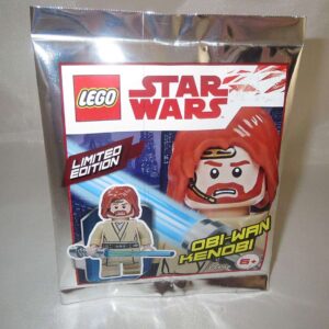 LEGO Star Wars Obi-Wan Kenobi Minifigure with Blue Lightsaber Foil Pack Set 911839 - Image 5