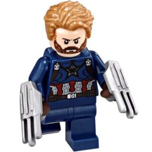 LEGO Super Heroes CAPTAIN AMERICA Minifigure from 76101 - Image 1