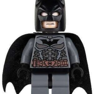LEGO Super Heroes Dark Bluish Grey Batman Minifigure (Split from 76001) Bagged - Image 1