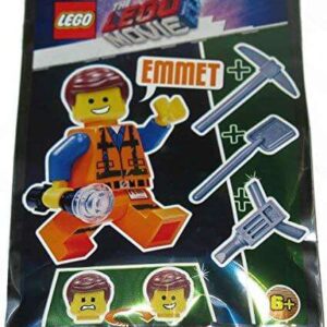 LEGO The Movie 2 Emmet Minifigure with Tools Foil Pack Set 471905 - Image 1