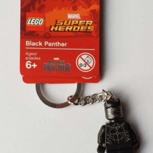 LEGO Super Heroes Black Panther Minifigure keyring / keychain 853771 - Image 5