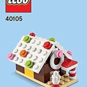 LEGO Gingerbread House Mini Model Build Polybag Set 40105 - Image 1
