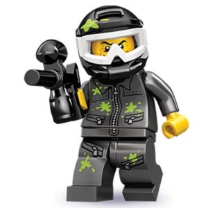 LEGO Series 10 Minifigures Paintball Player Minifigure 71001 - Image 1