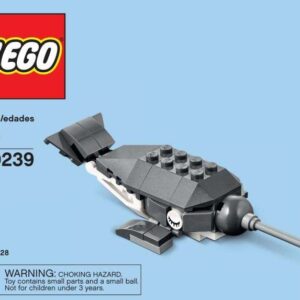 LEGO Creator NARWHAL Monthly Build Promo 40239 Polybag (Bagged) - Image 1