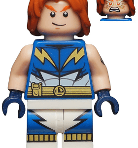 LEGO Super Heroes Lightning Lad Minifigure split from 2015 Target Exclusive 5004077 - Image 1