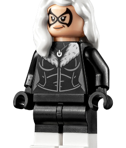 LEGO Marvel Superheroes Black Cat Minifigure from 76178 - Image 1